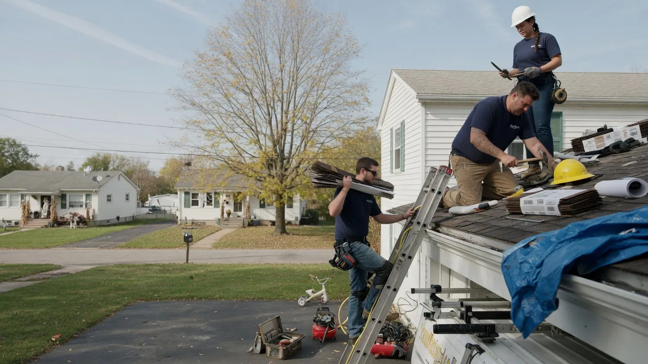 Local Roofing Contractors in Comstock Park, MI near me